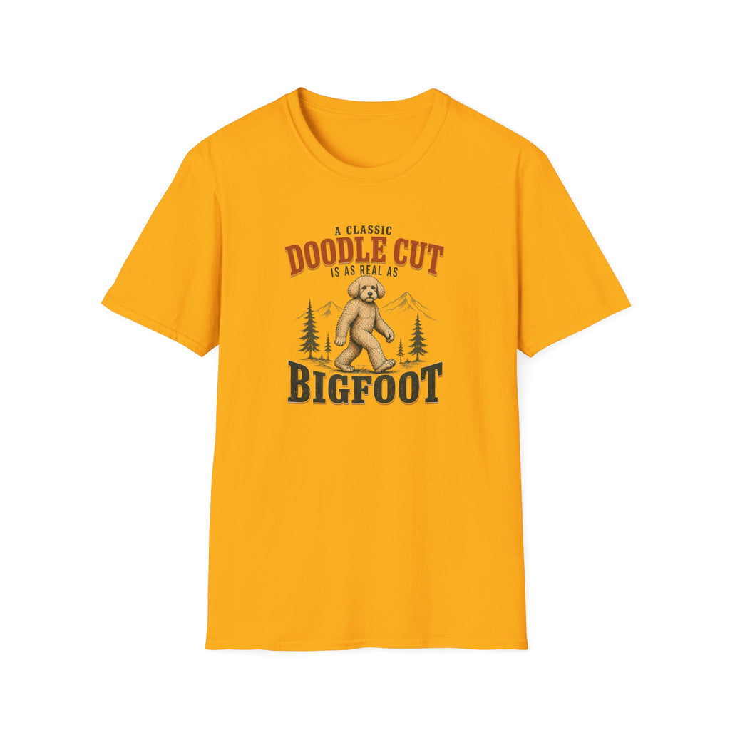 Doodle Cut vs Bigfoot T-Shirt