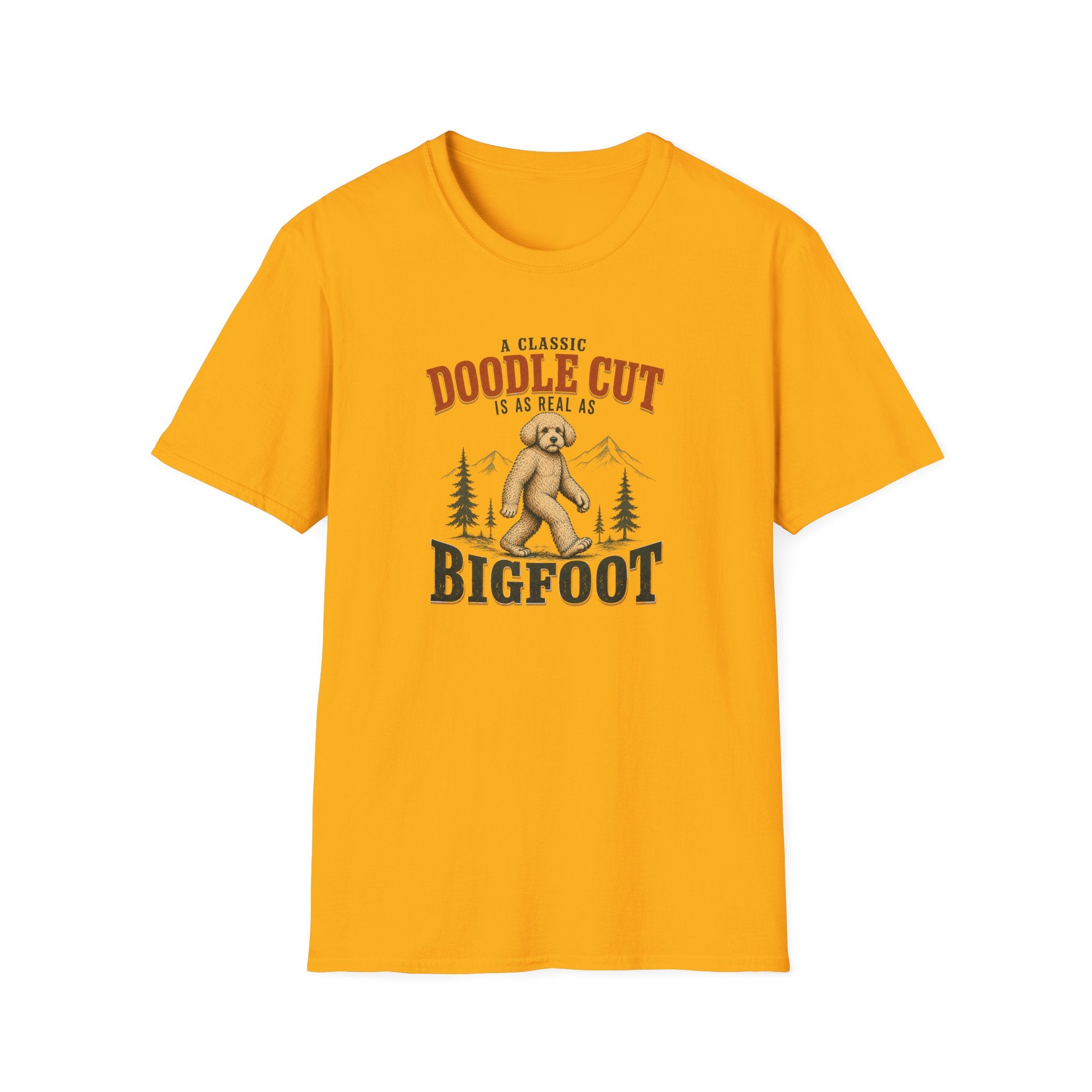 Doodle Cut vs Bigfoot T-Shirt
