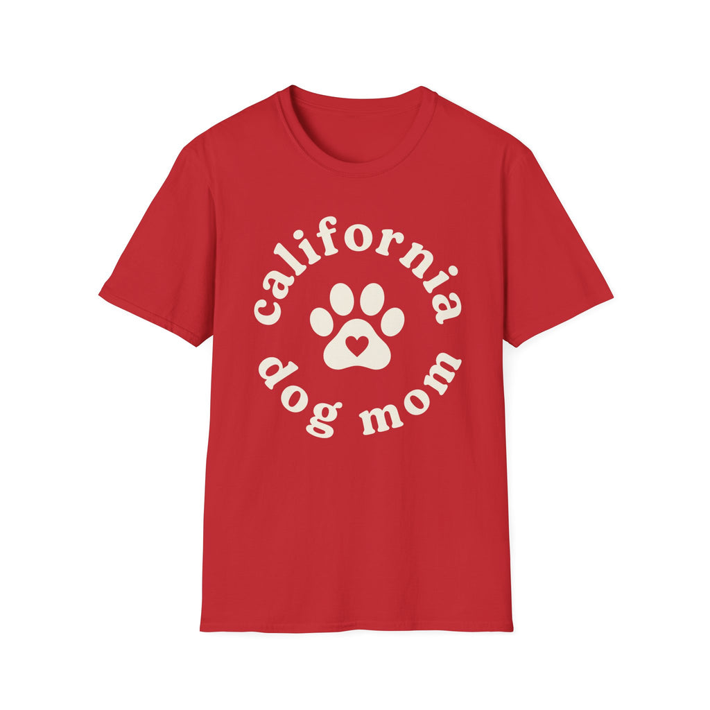 California Dog Mom T-Shirt