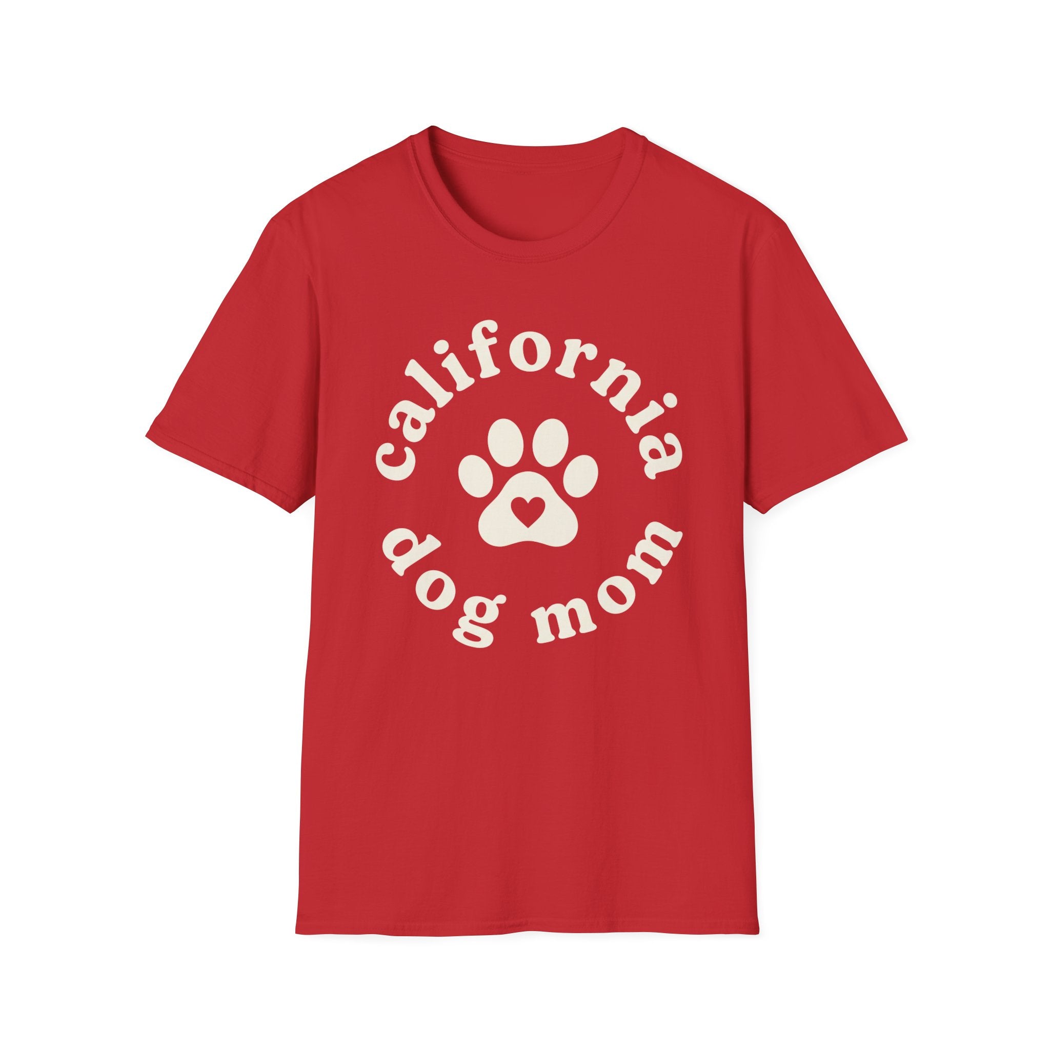 California Dog Mom T-Shirt