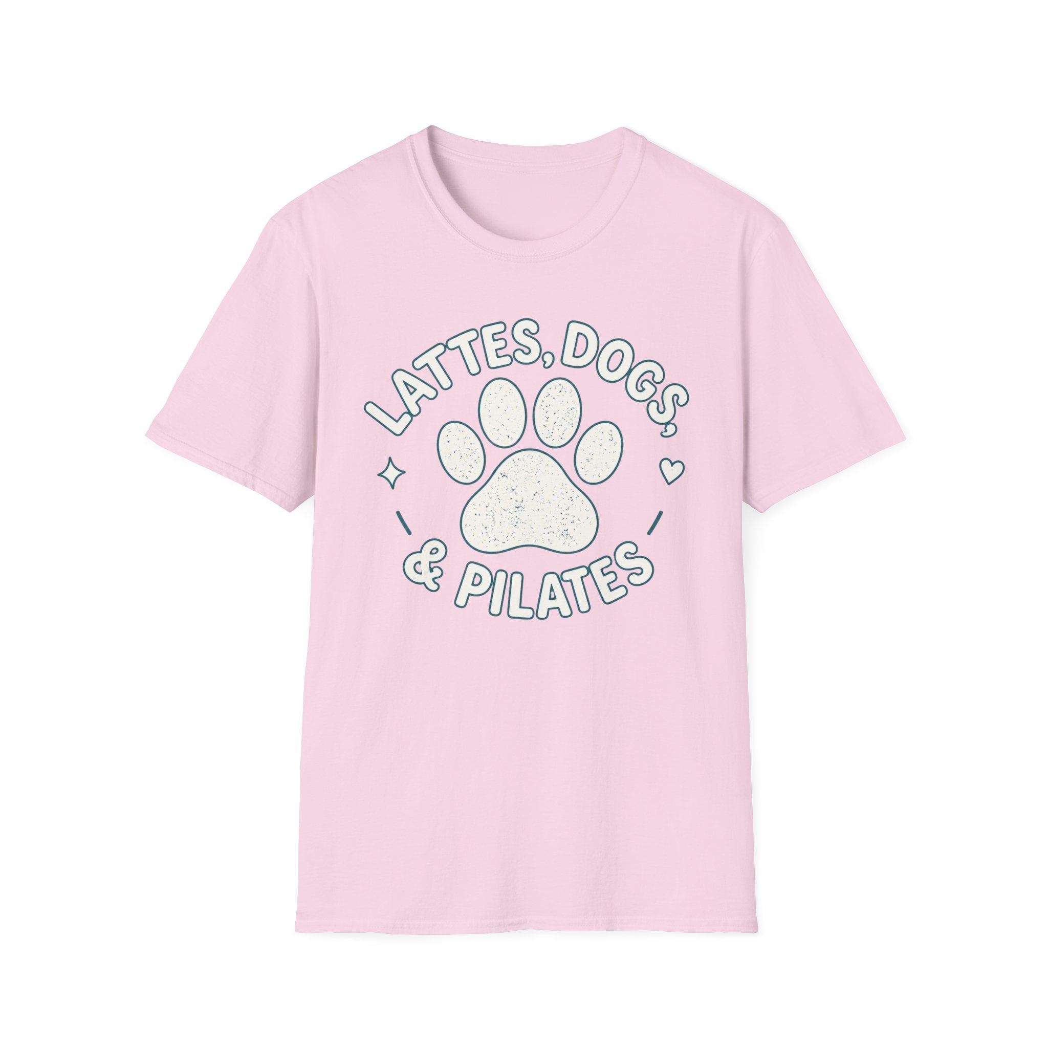 Lattes Dogs & Pilates T-Shirt