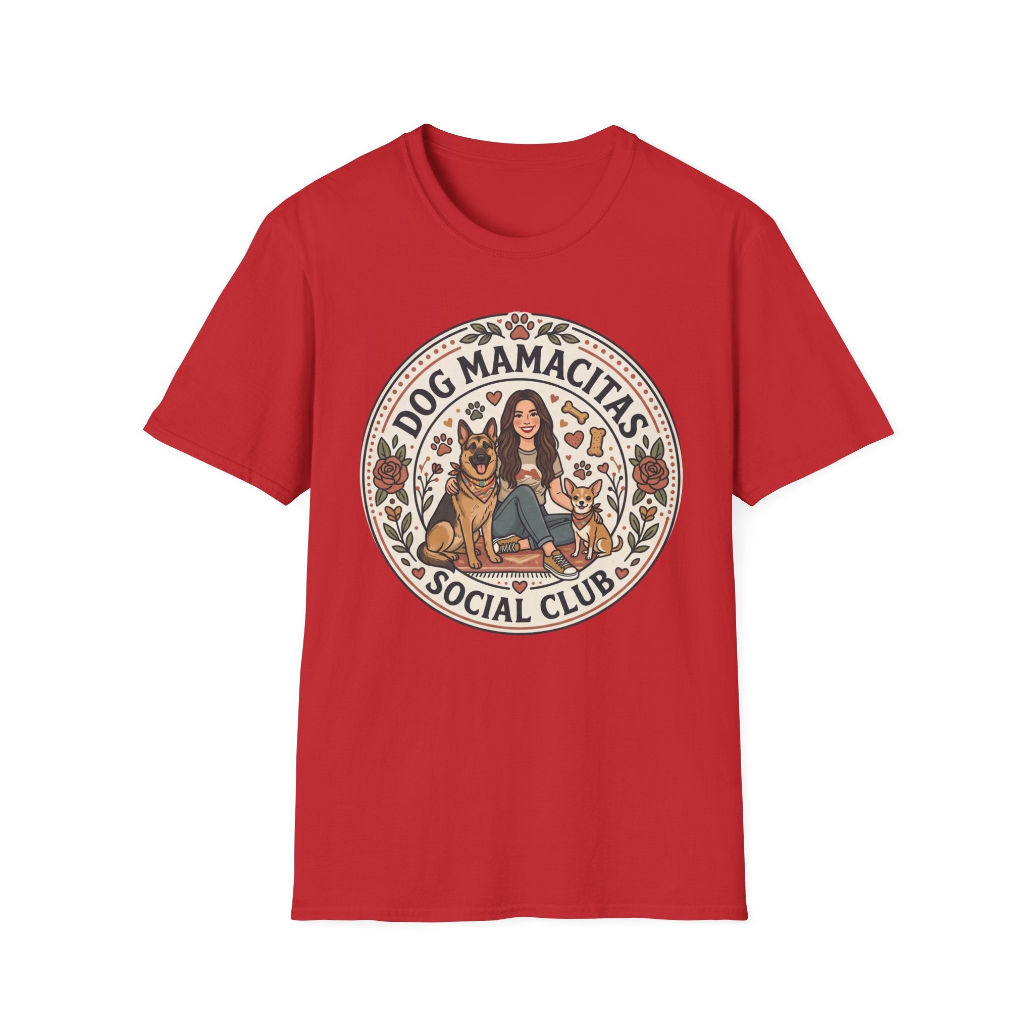 Dog Mamacitas Social Club T-Shirt