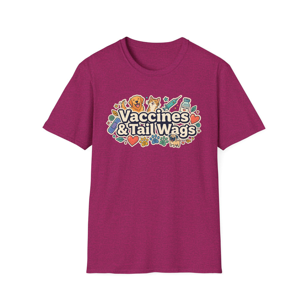 Vaccines & Tail Wags T-Shirt