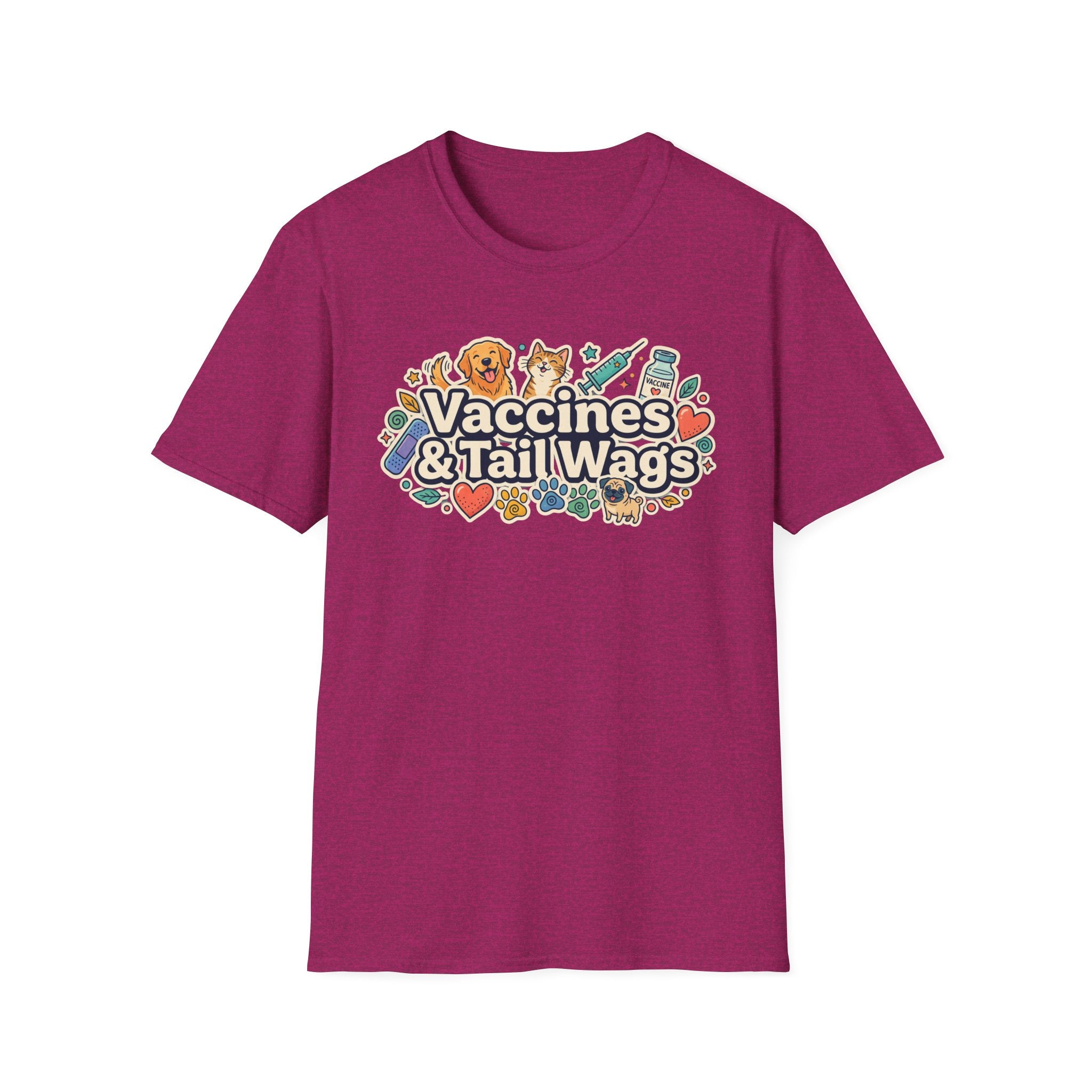 Vaccines & Tail Wags T-Shirt