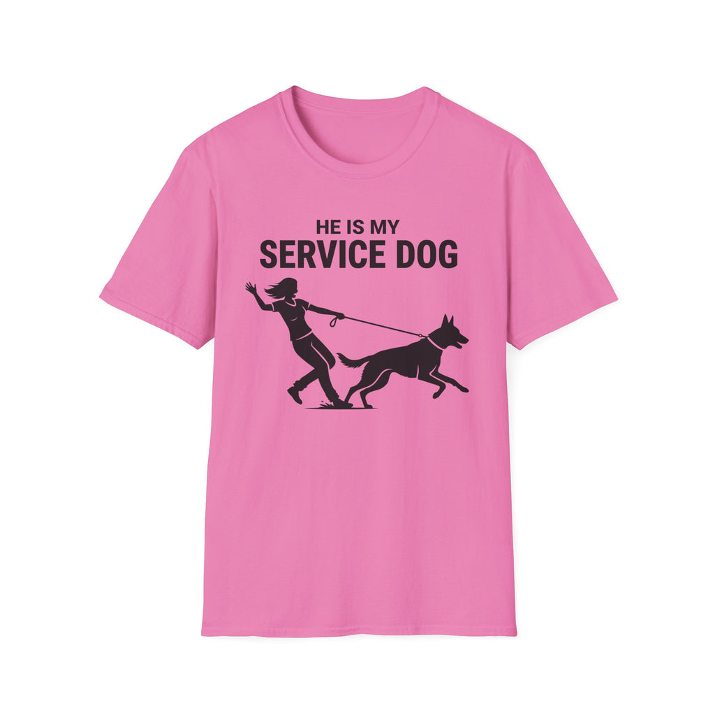 He Is My Service Dog T-Shirt