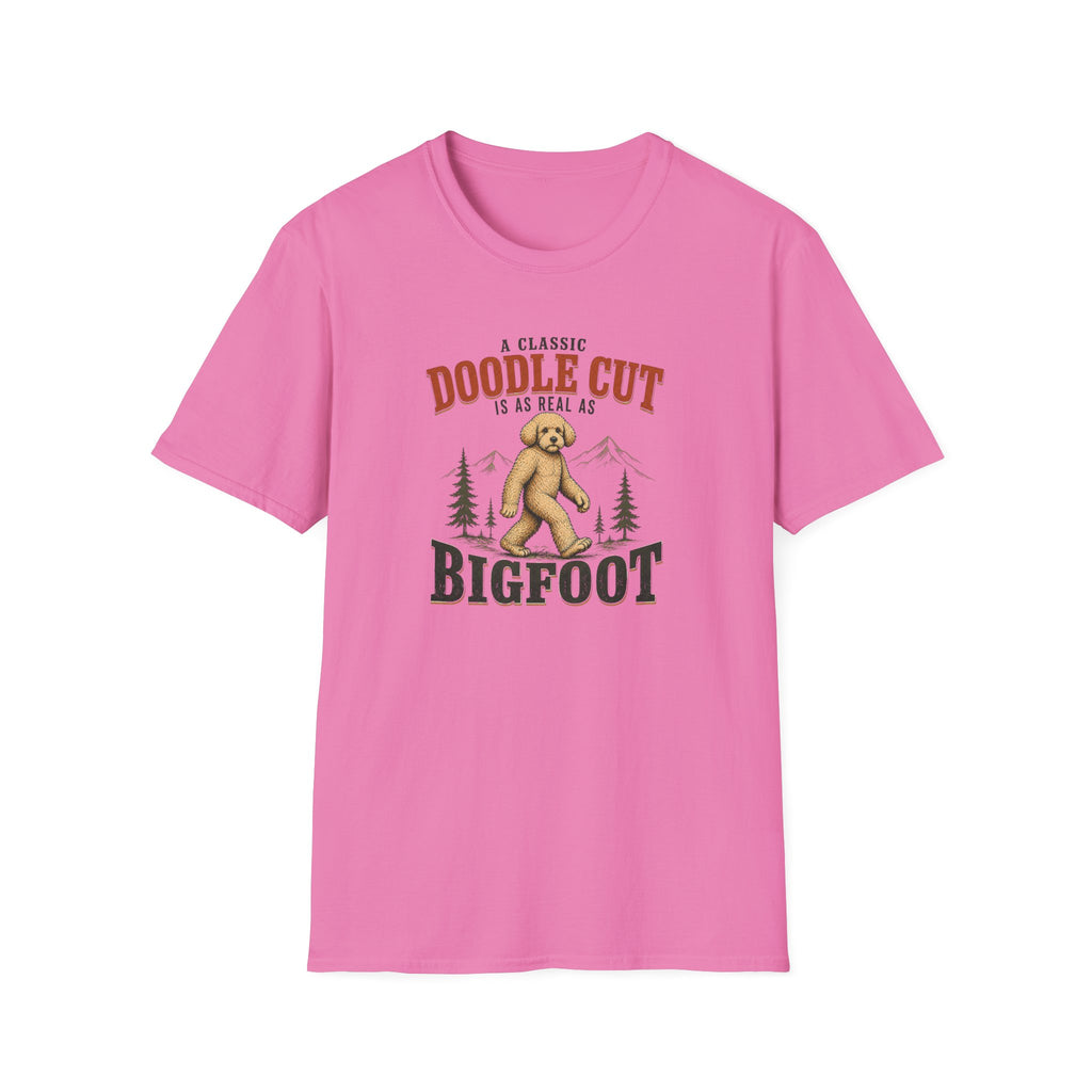 Doodle Cut vs Bigfoot T-Shirt