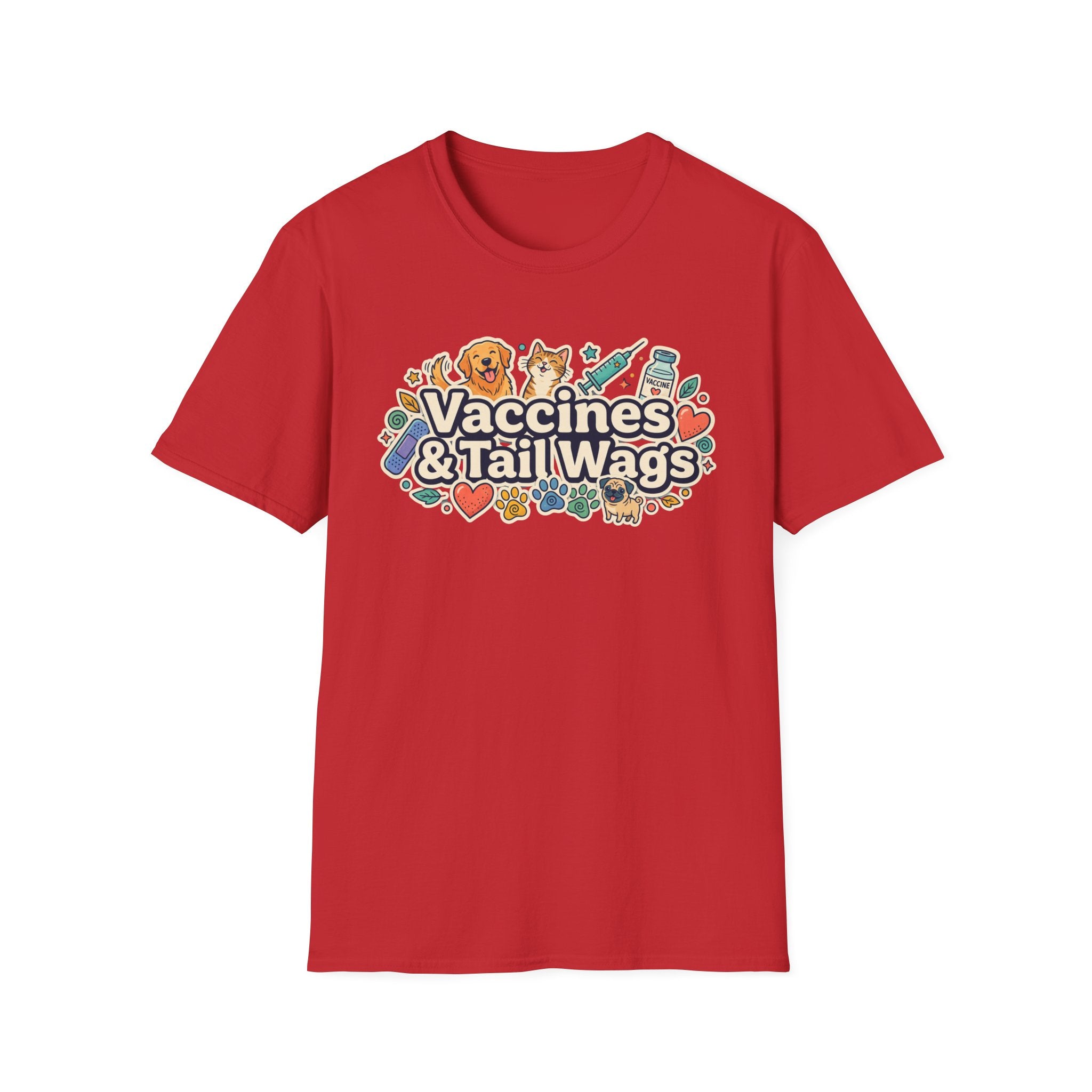 Vaccines & Tail Wags T-Shirt