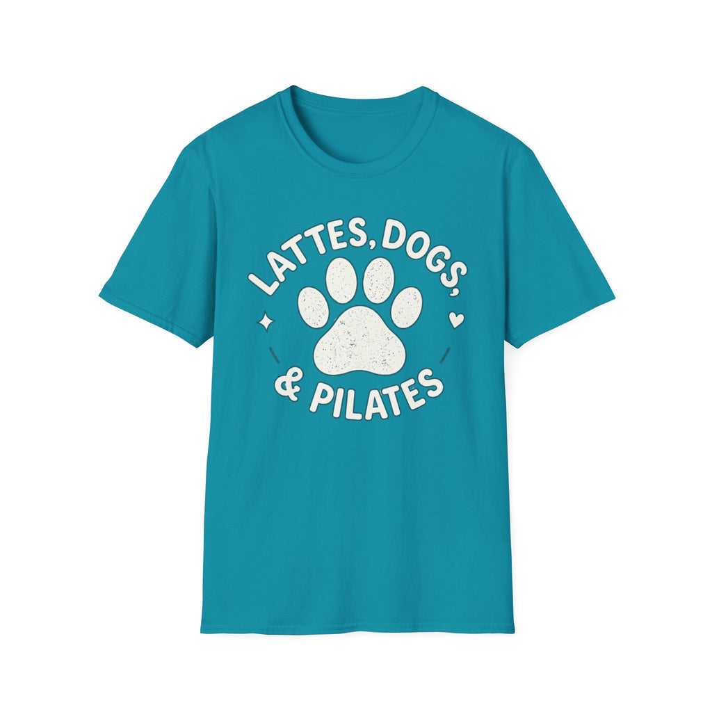 Lattes Dogs & Pilates T-Shirt