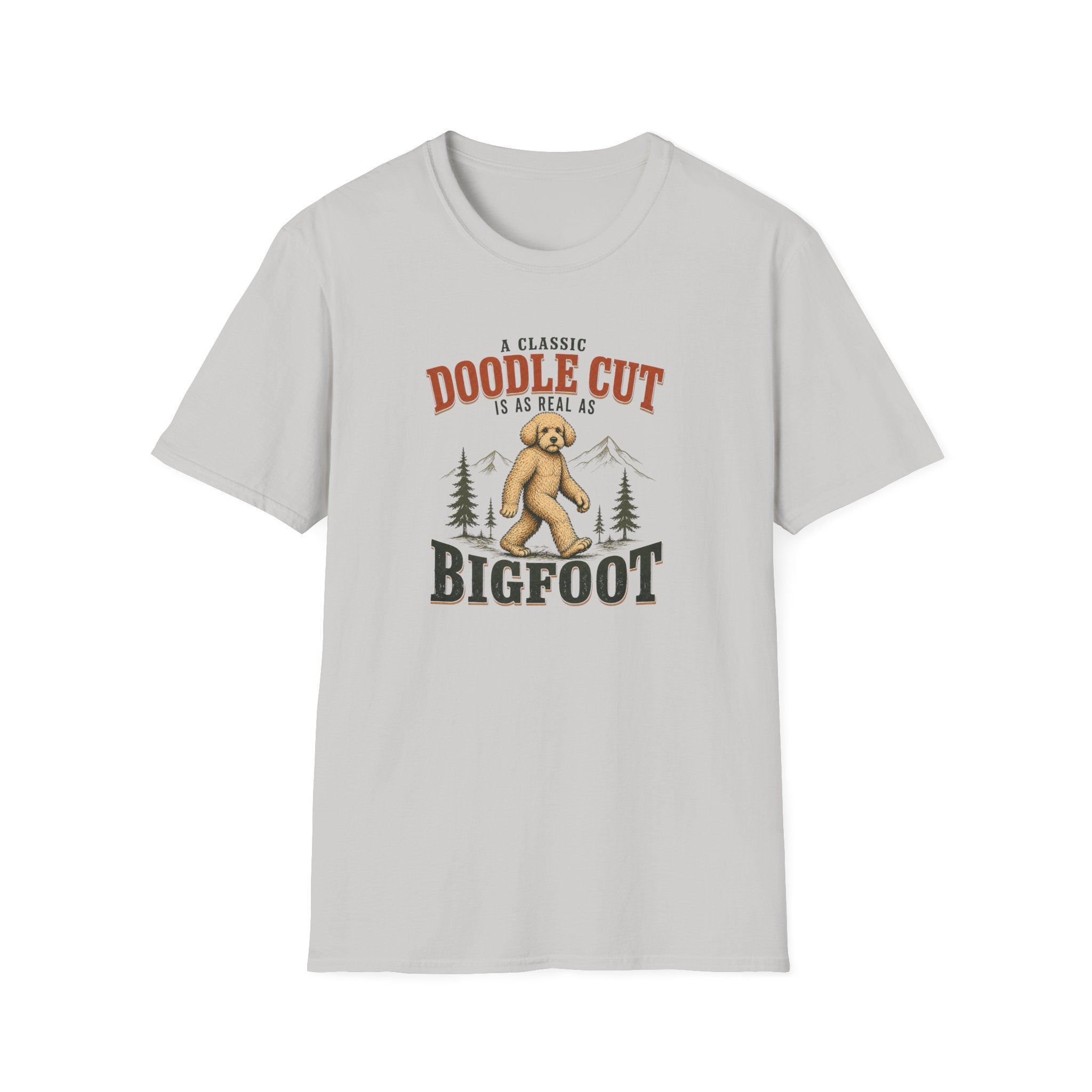 Doodle Cut vs Bigfoot T-Shirt