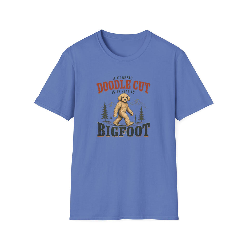 Doodle Cut vs Bigfoot T-Shirt