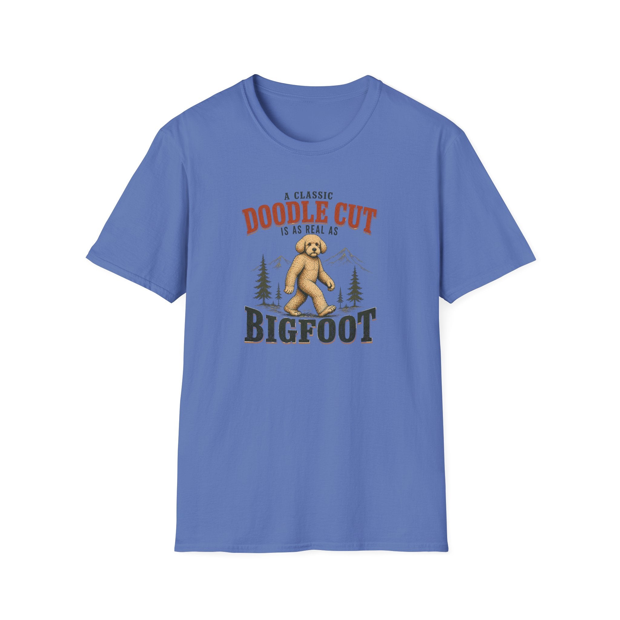 Doodle Cut vs Bigfoot T-Shirt