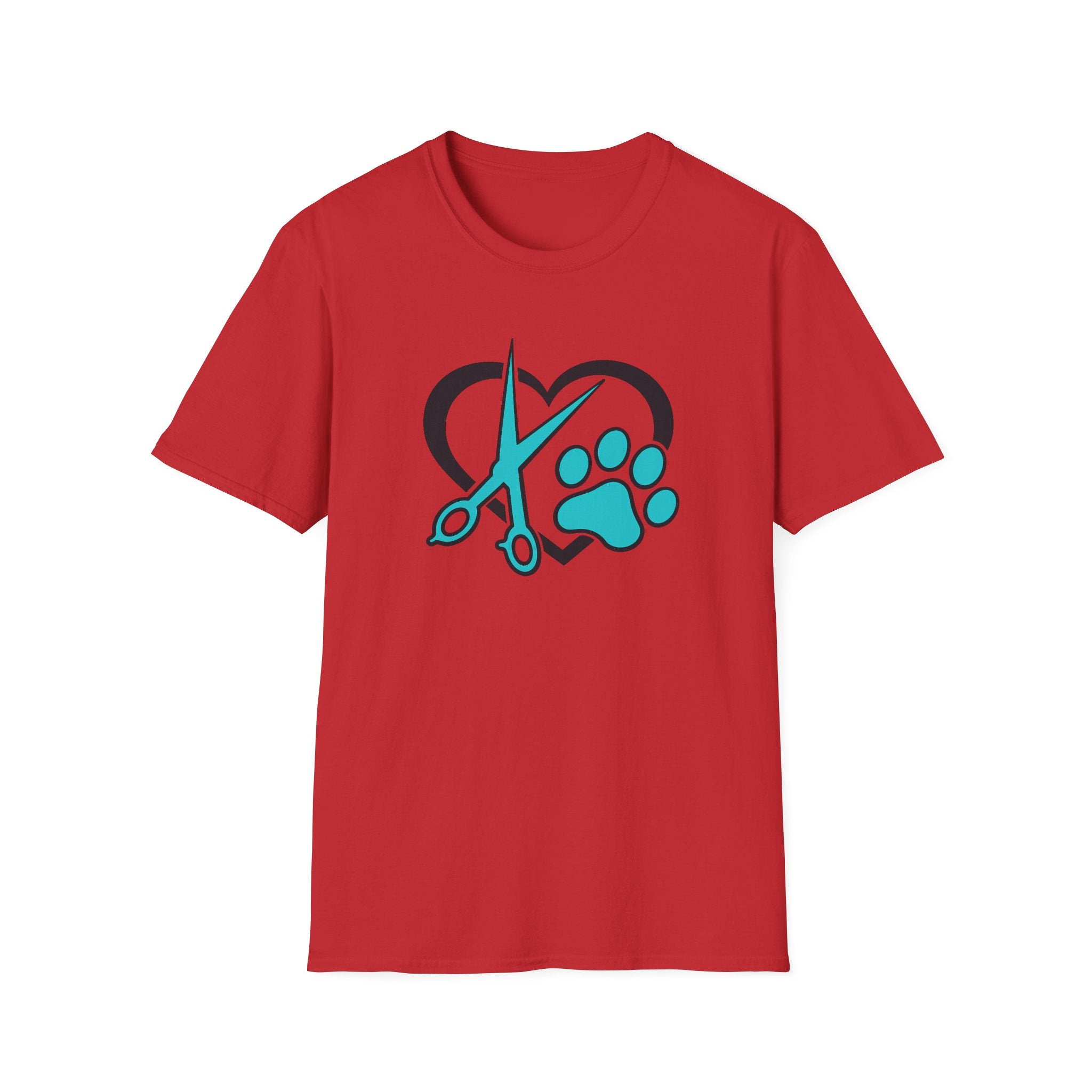 Heart Scissors Paw T-Shirt