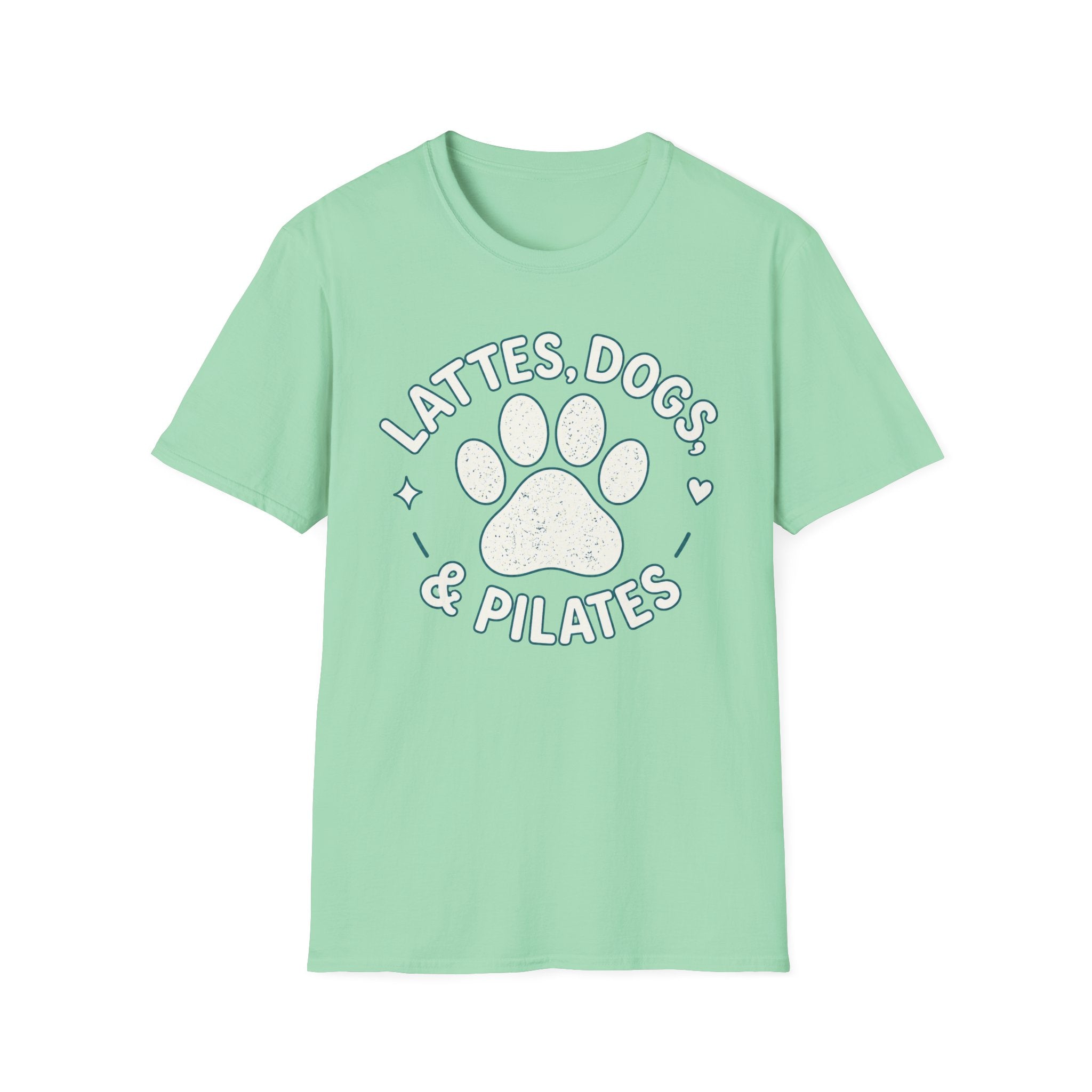 Lattes Dogs & Pilates T-Shirt