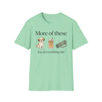More of Puppies Lattes and Yoga Rug T-Shirt