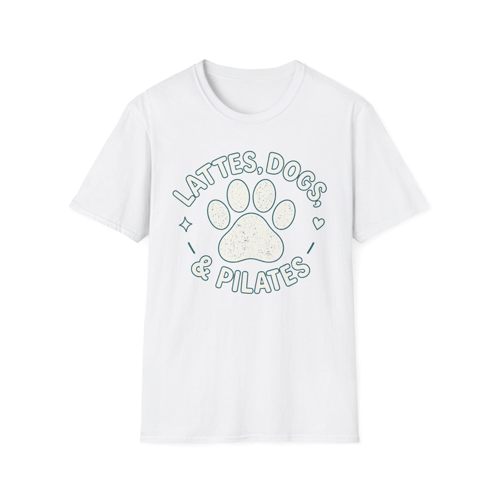 Lattes Dogs & Pilates T-Shirt