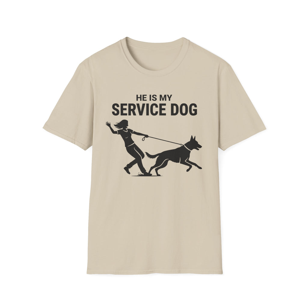 He Is My Service Dog T-Shirt