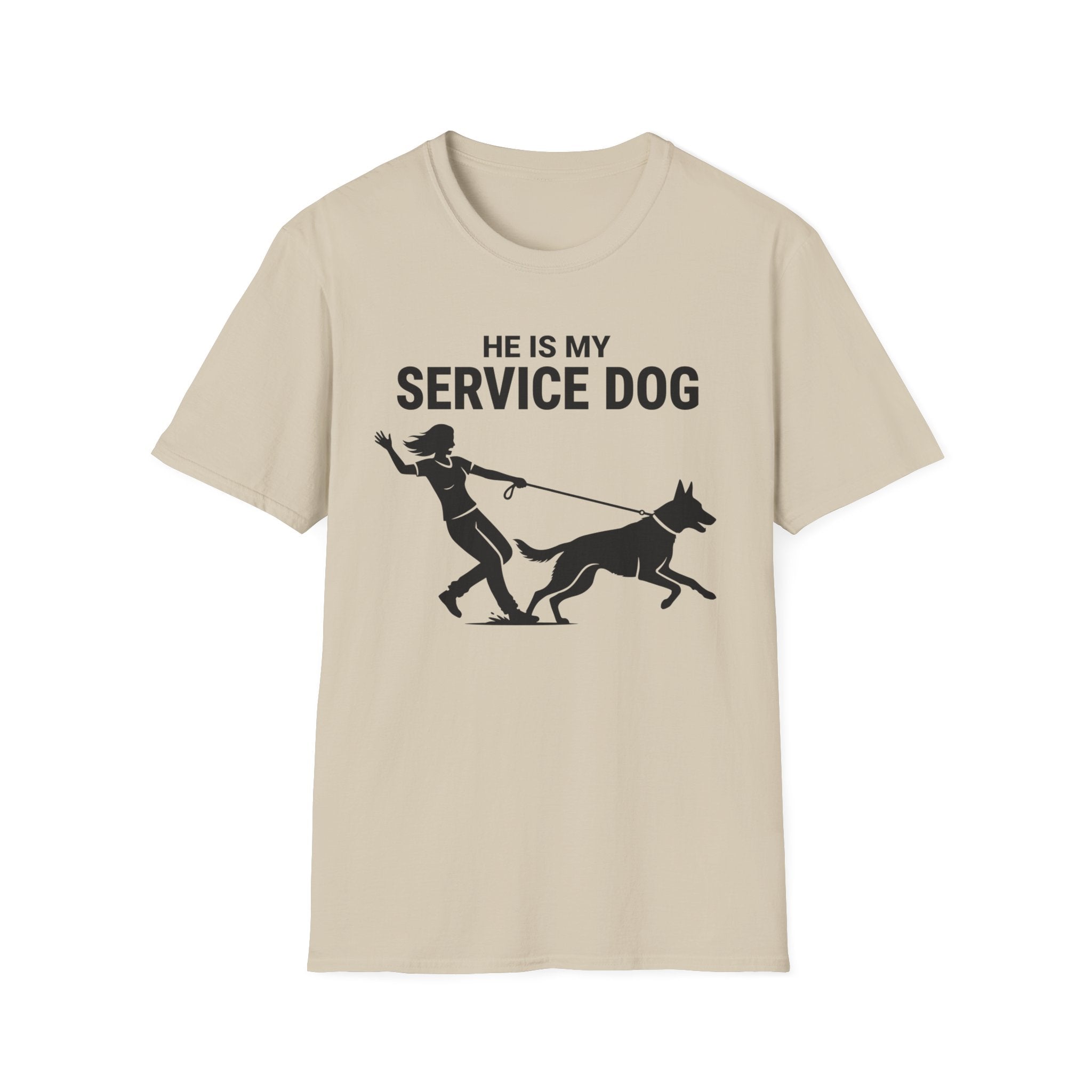 He Is My Service Dog T-Shirt