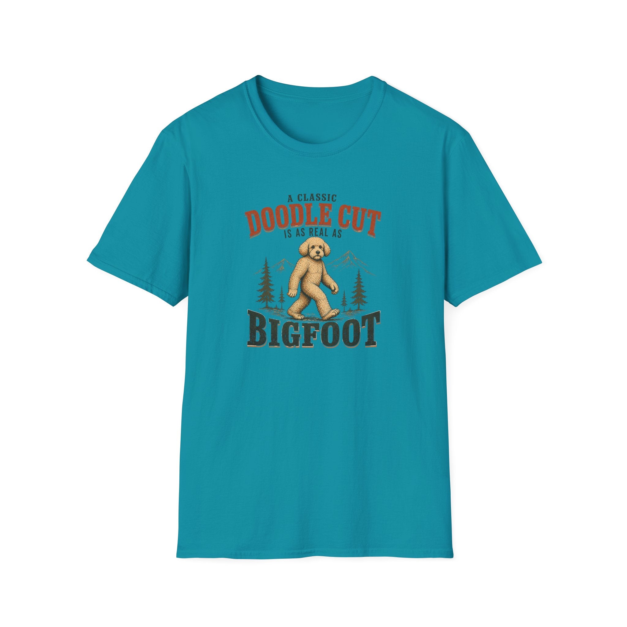 Doodle Cut vs Bigfoot T-Shirt