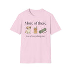 More of Puppies Lattes and Yoga Rug T-Shirt