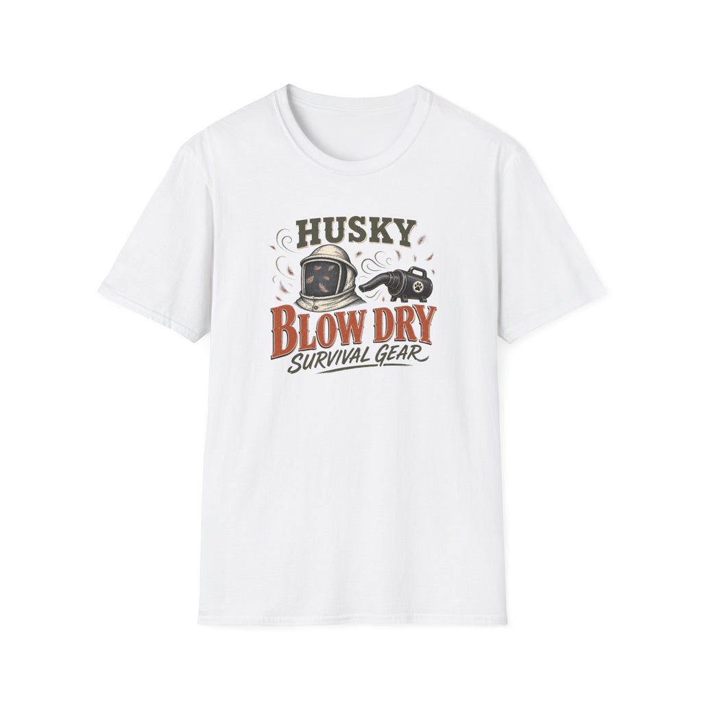 Husky Blow Dry Survival Gear T-Shirt