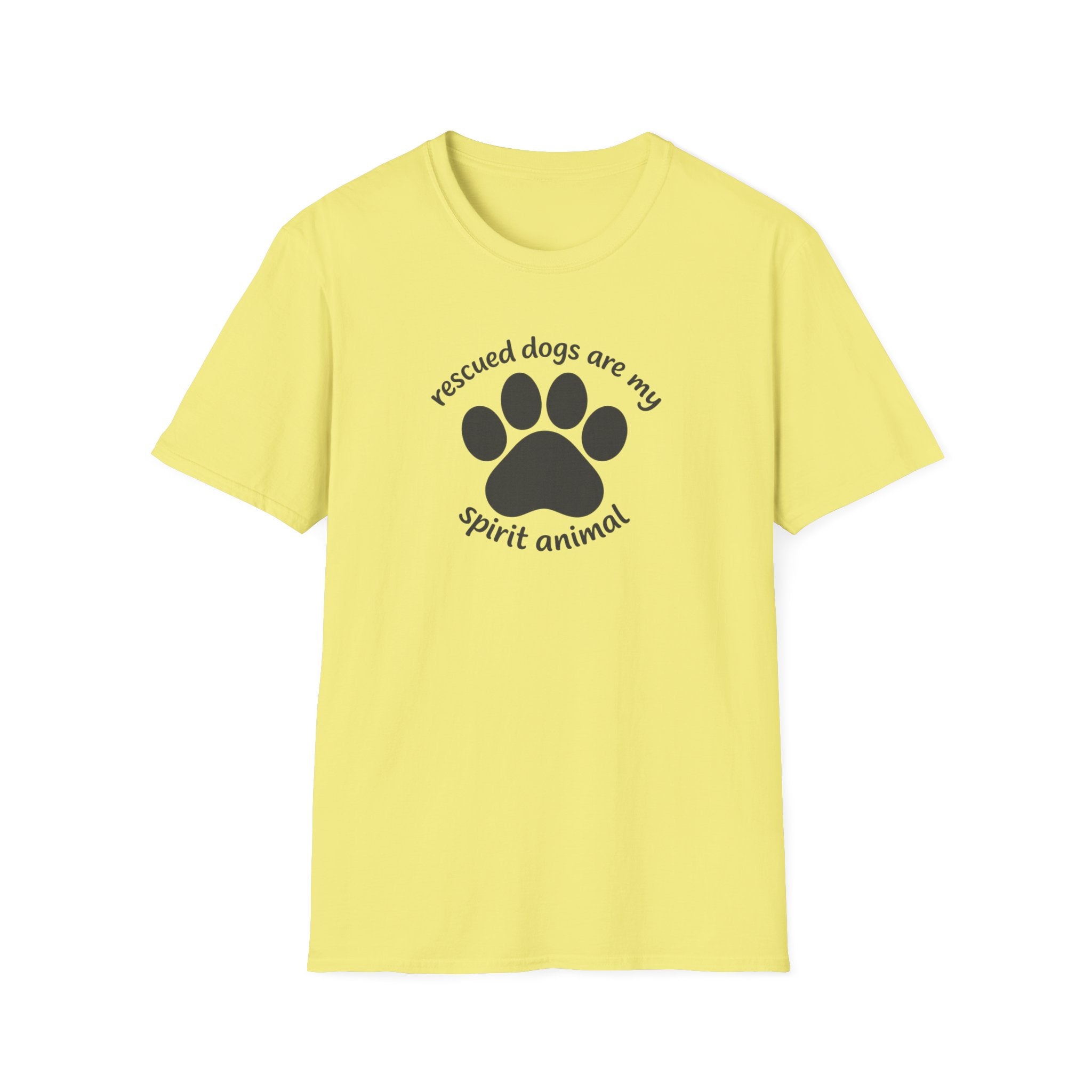 Rescued Dogs Are My Spirit Animal T-Shirt