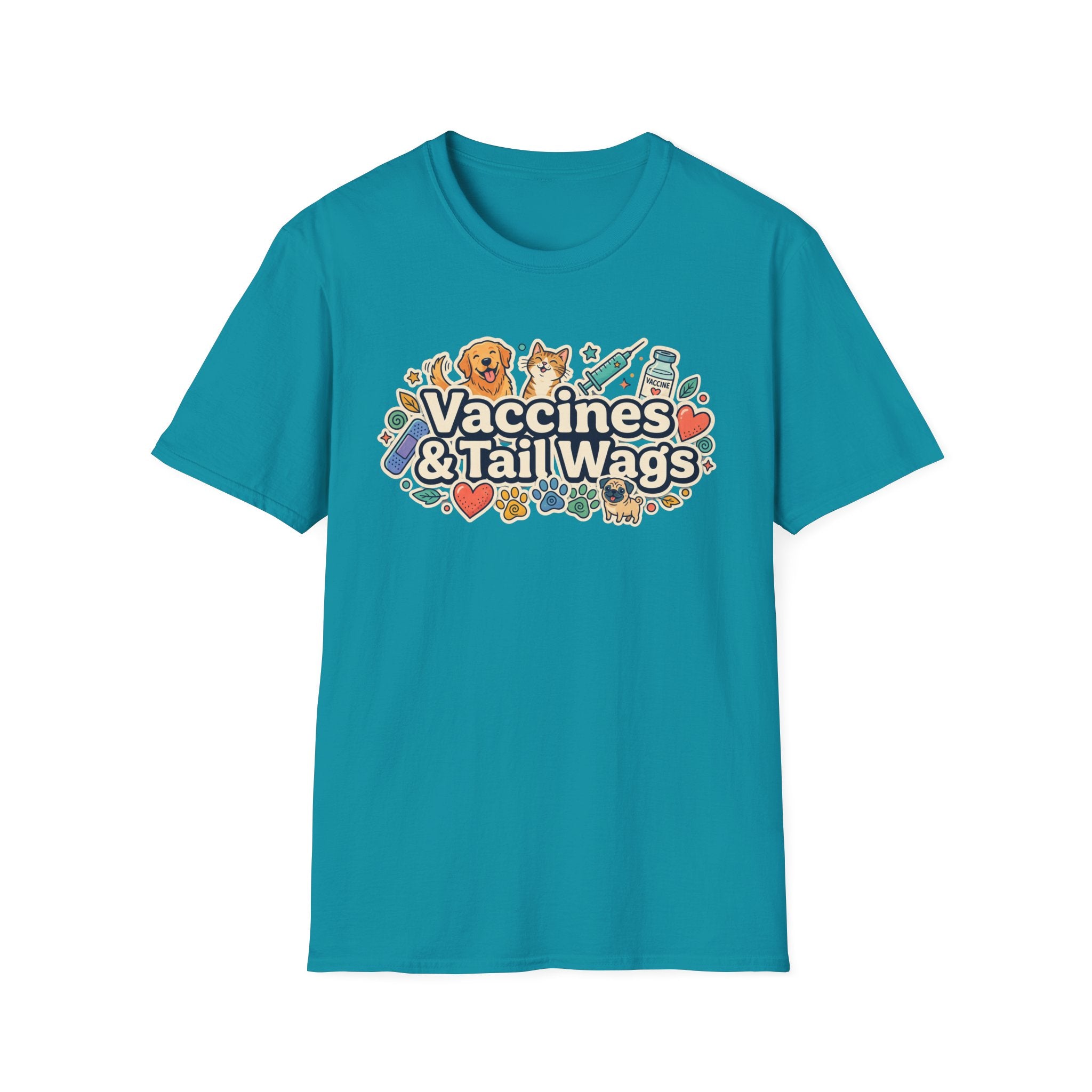 Vaccines & Tail Wags T-Shirt