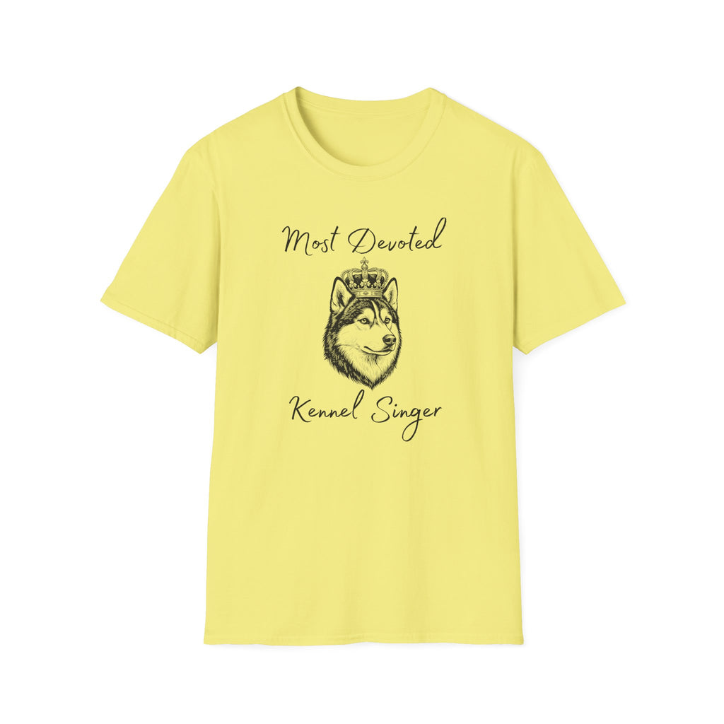 Most Devoted Kennel Singer T-Shirt