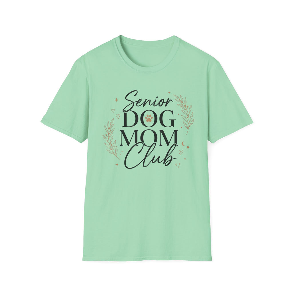 Senior Dog Mom Club T-Shirt