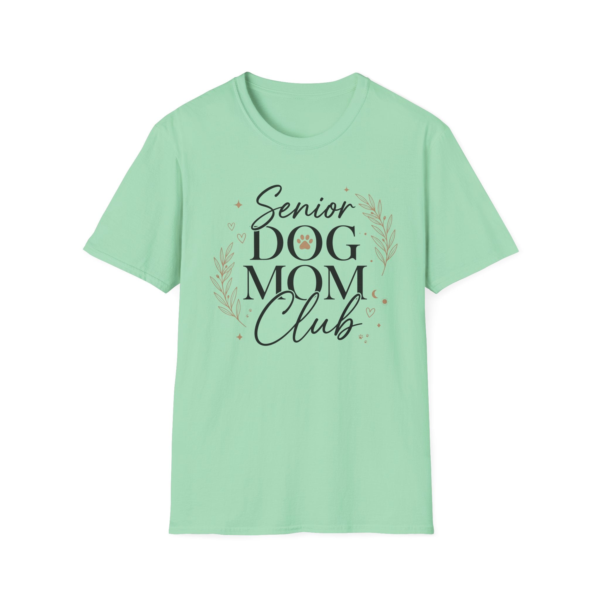 Senior Dog Mom Club T-Shirt