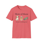 More of Puppies Lattes and Yoga Rug T-Shirt