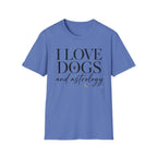 I Love Dogs and Astrology T-Shirt