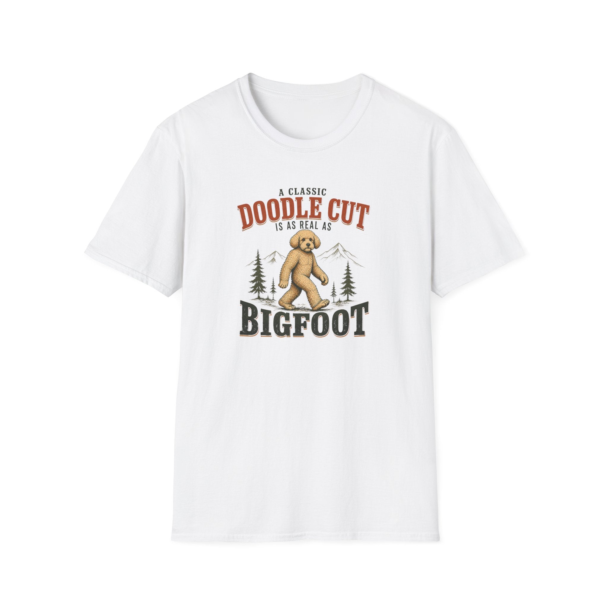 Doodle Cut vs Bigfoot T-Shirt
