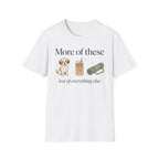 More of Puppies Lattes and Yoga Rug T-Shirt