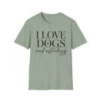 I Love Dogs and Astrology T-Shirt