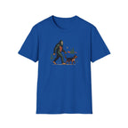 Bigfoot Walking His Dog T-Shirt