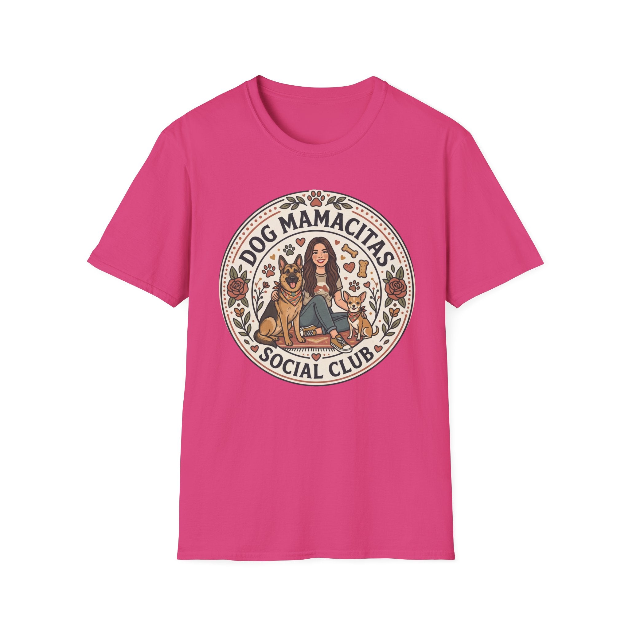 Dog Mamacitas Social Club T-Shirt
