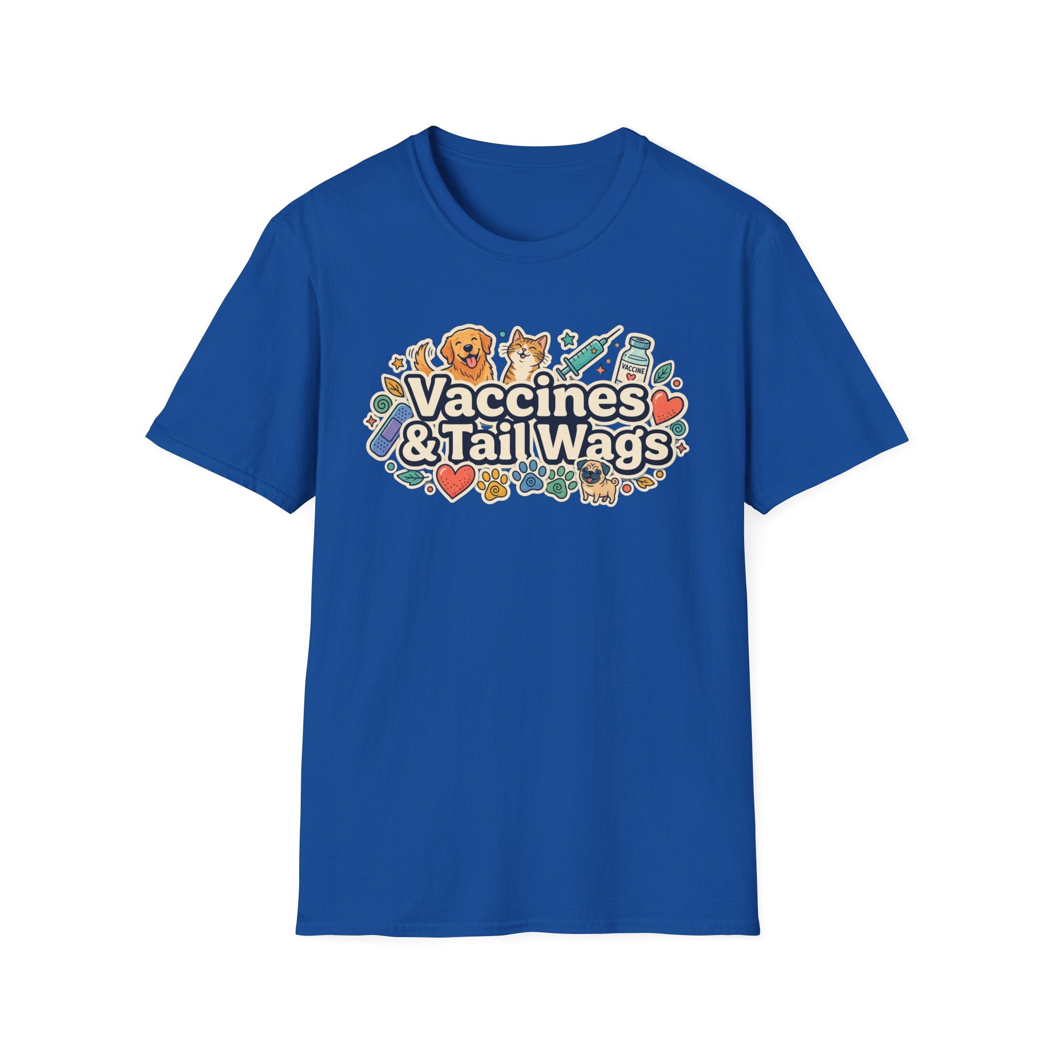 Vaccines & Tail Wags T-Shirt