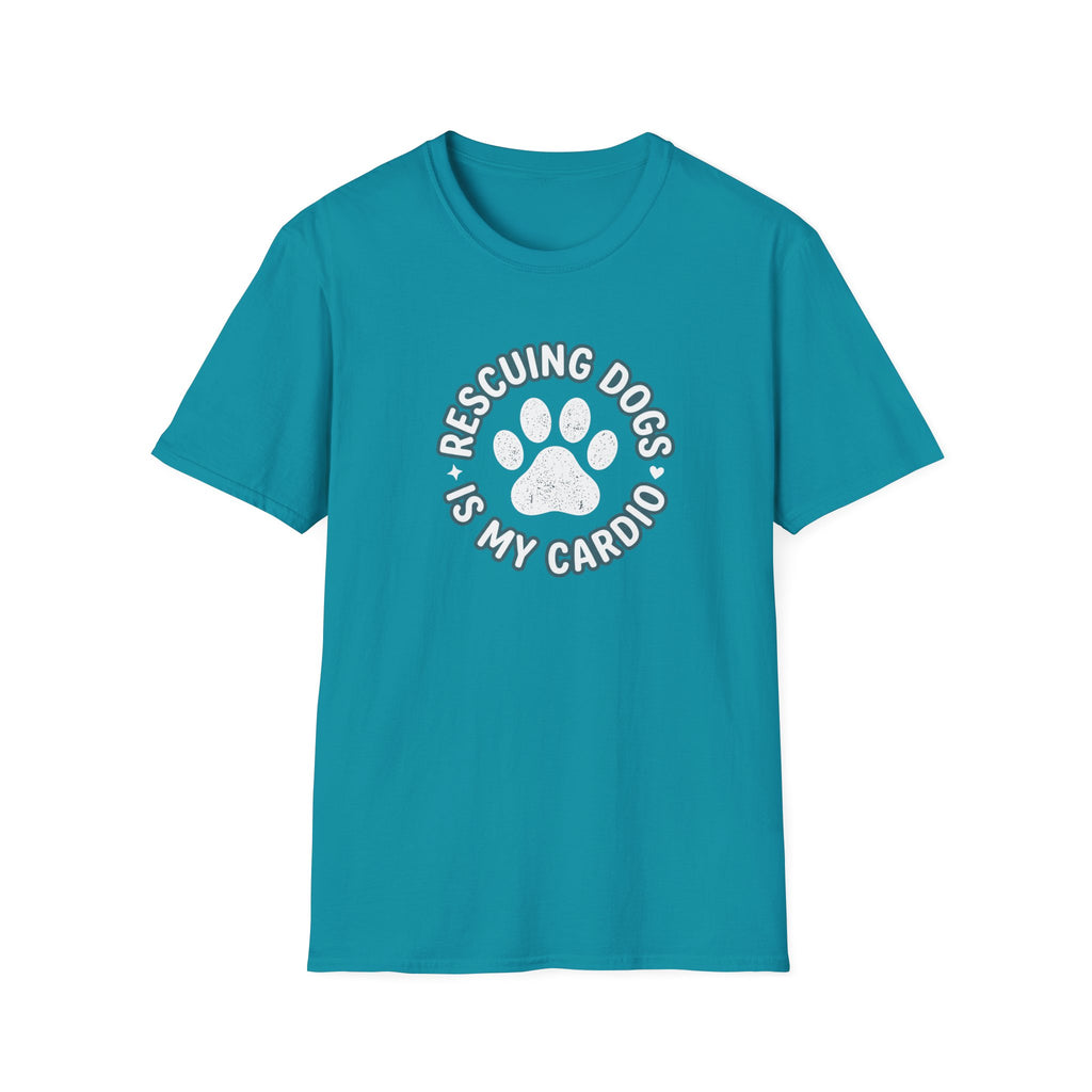 Rescuing Dogs Is My Cardio T-Shirt