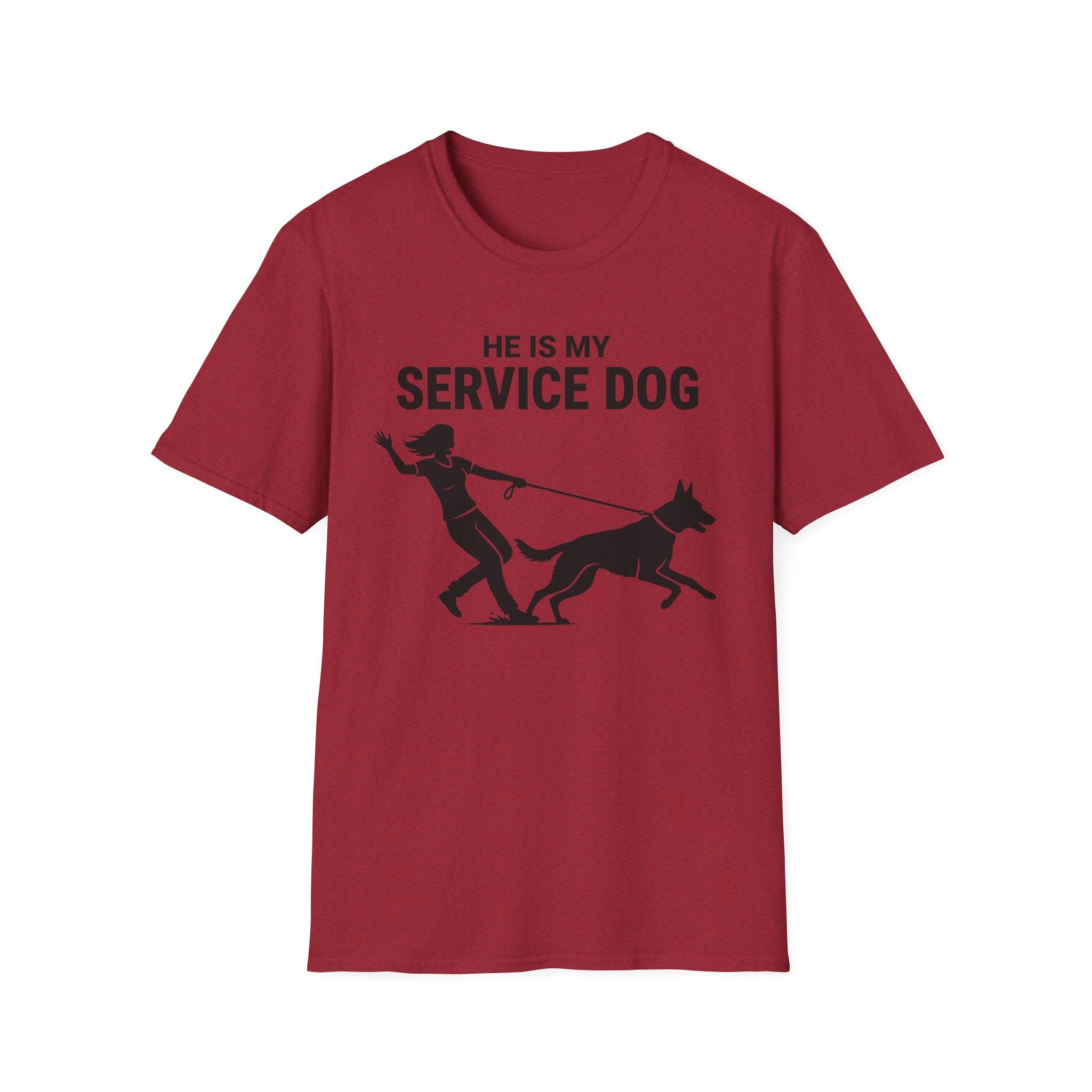 He Is My Service Dog T-Shirt