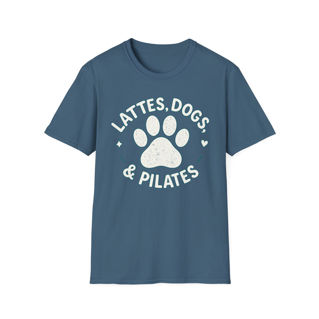 Lattes Dogs & Pilates T-Shirt