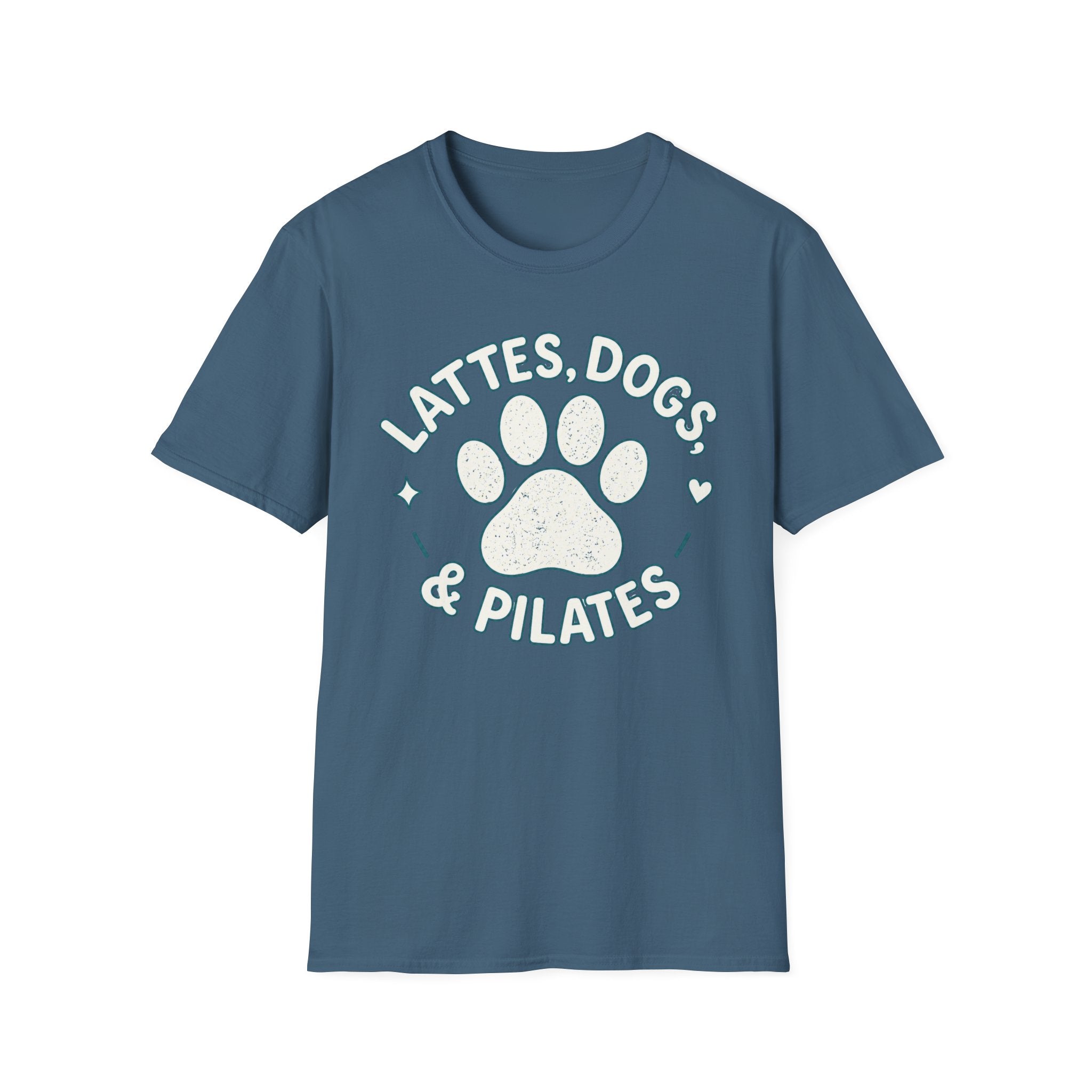 Lattes Dogs & Pilates T-Shirt