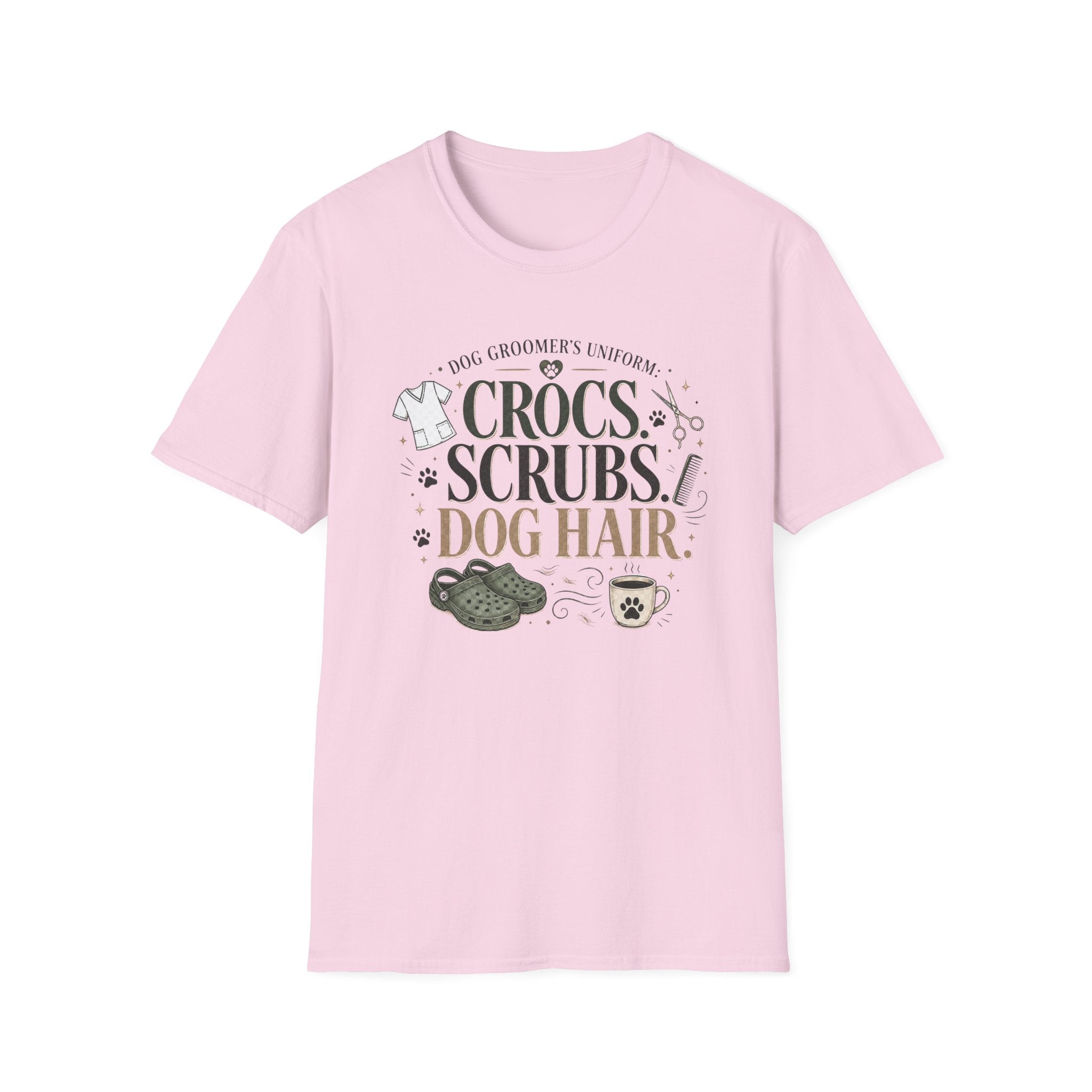 Dog Groomer's Uniform T-Shirt