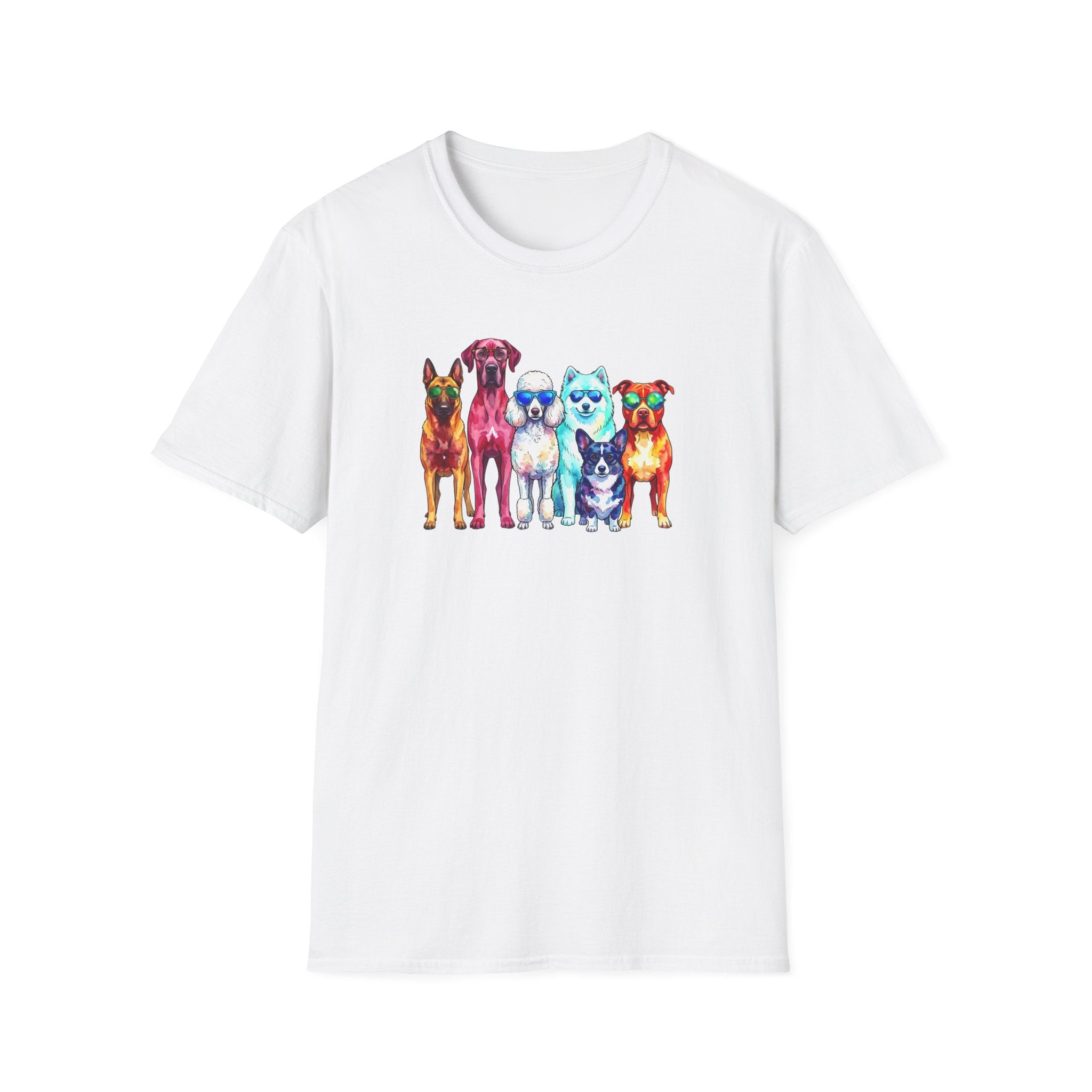 Dogs Wearing Sunglasses T-Shirt