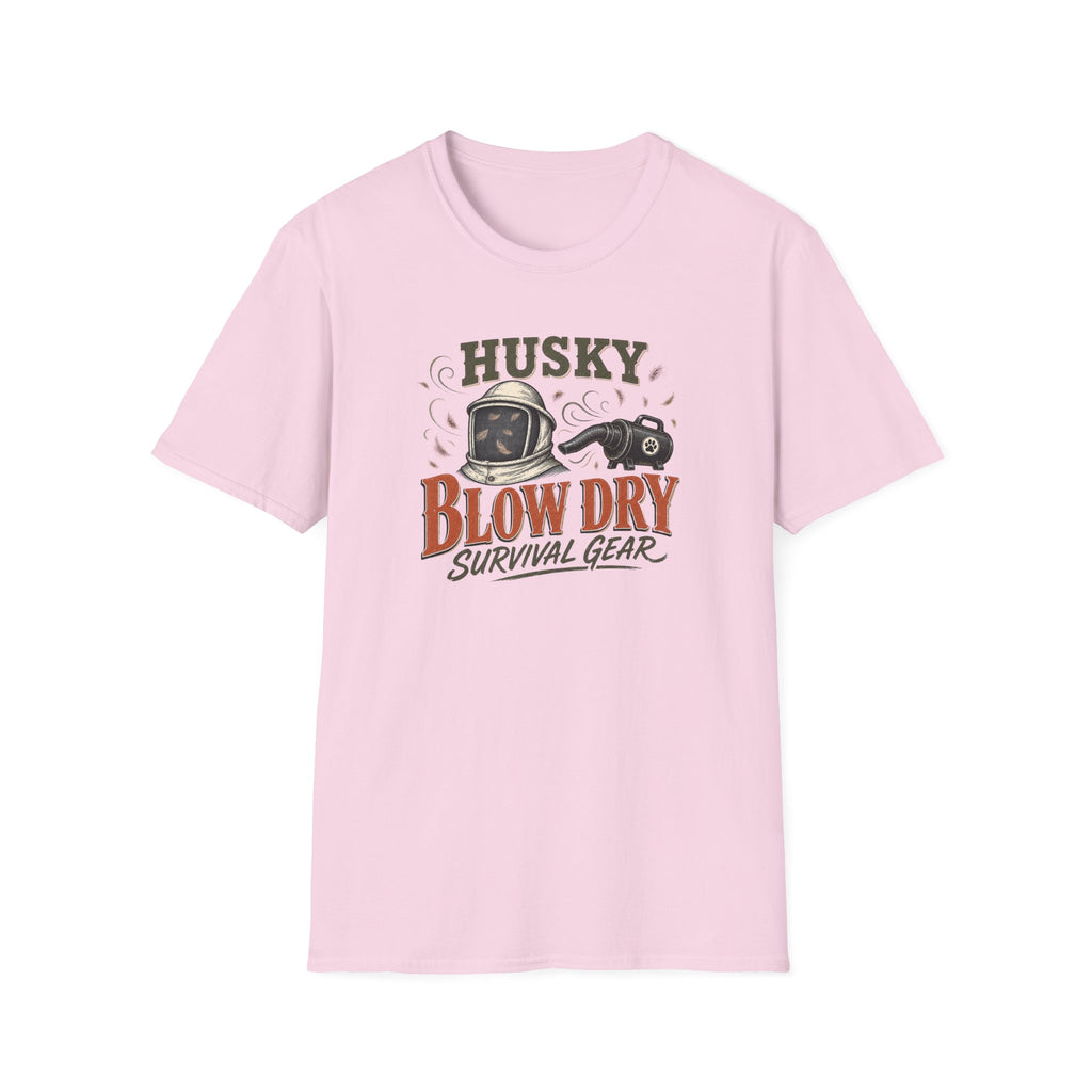 Husky Blow Dry Survival Gear T-Shirt