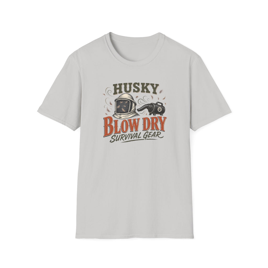 Husky Blow Dry Survival Gear T-Shirt