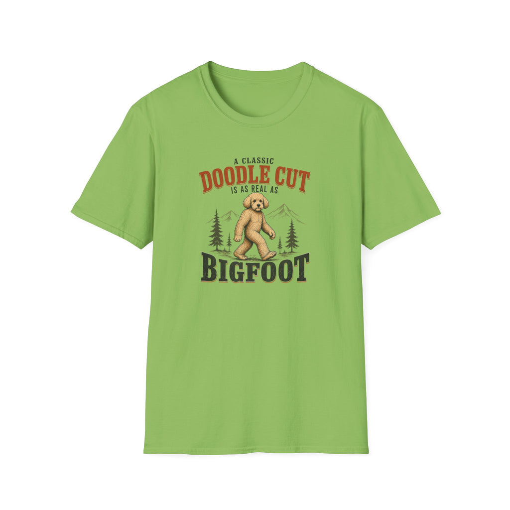 Doodle Cut vs Bigfoot T-Shirt