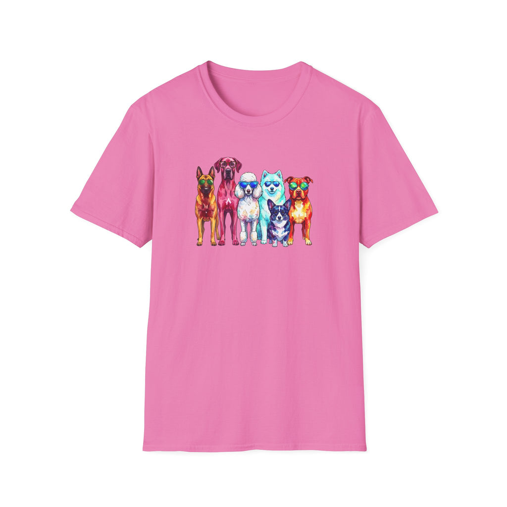 Dogs Wearing Sunglasses T-Shirt