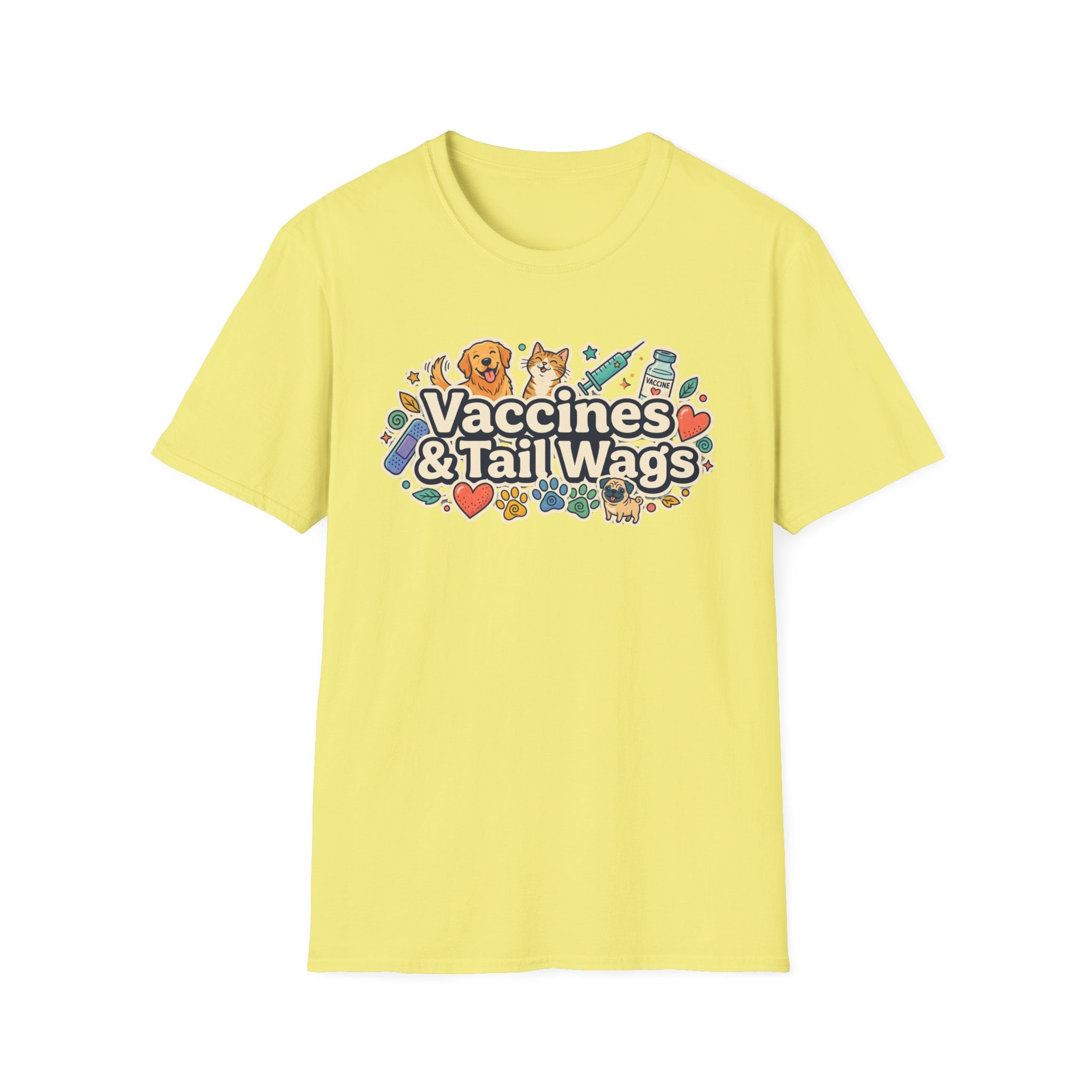 Vaccines & Tail Wags T-Shirt