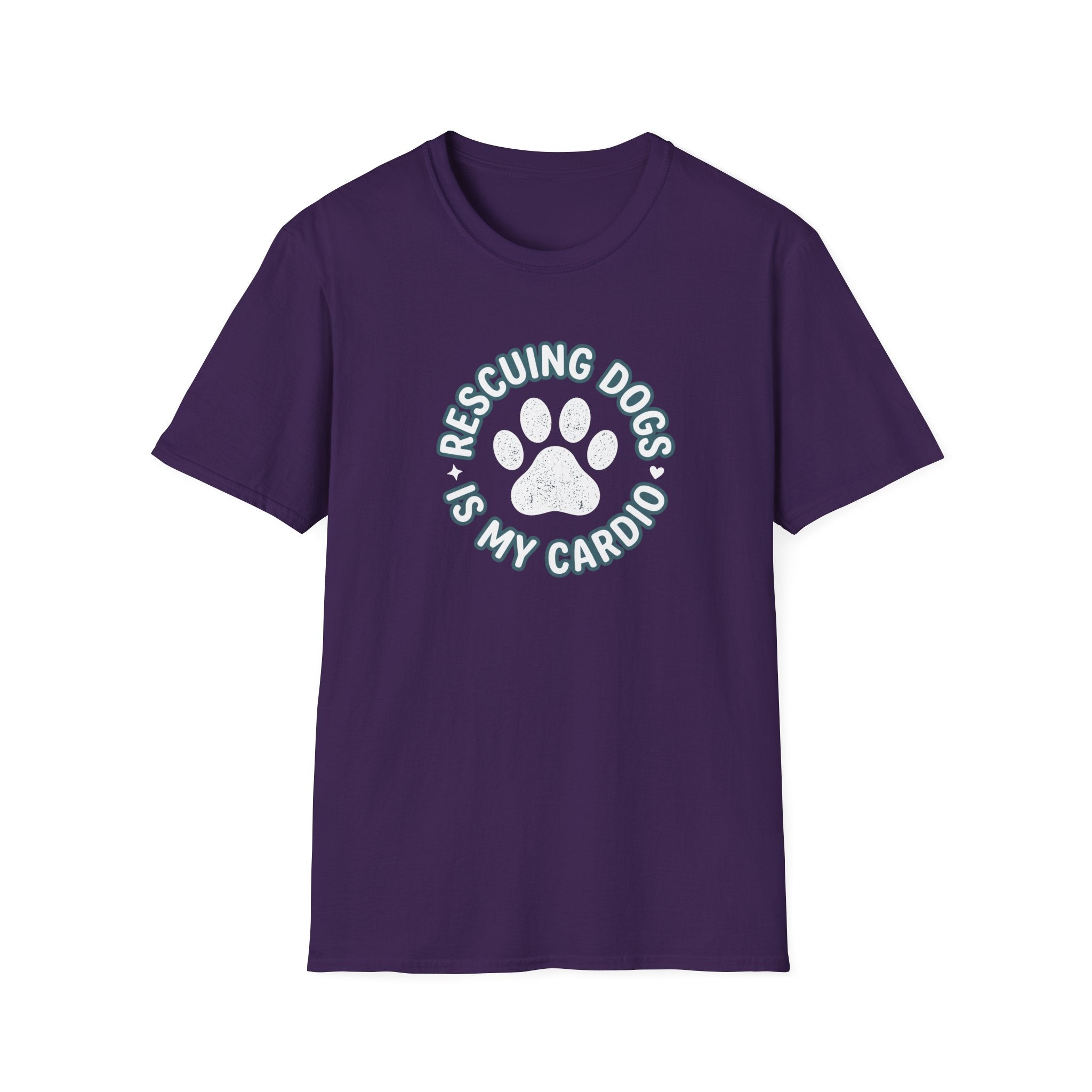 Rescuing Dogs Is My Cardio T-Shirt