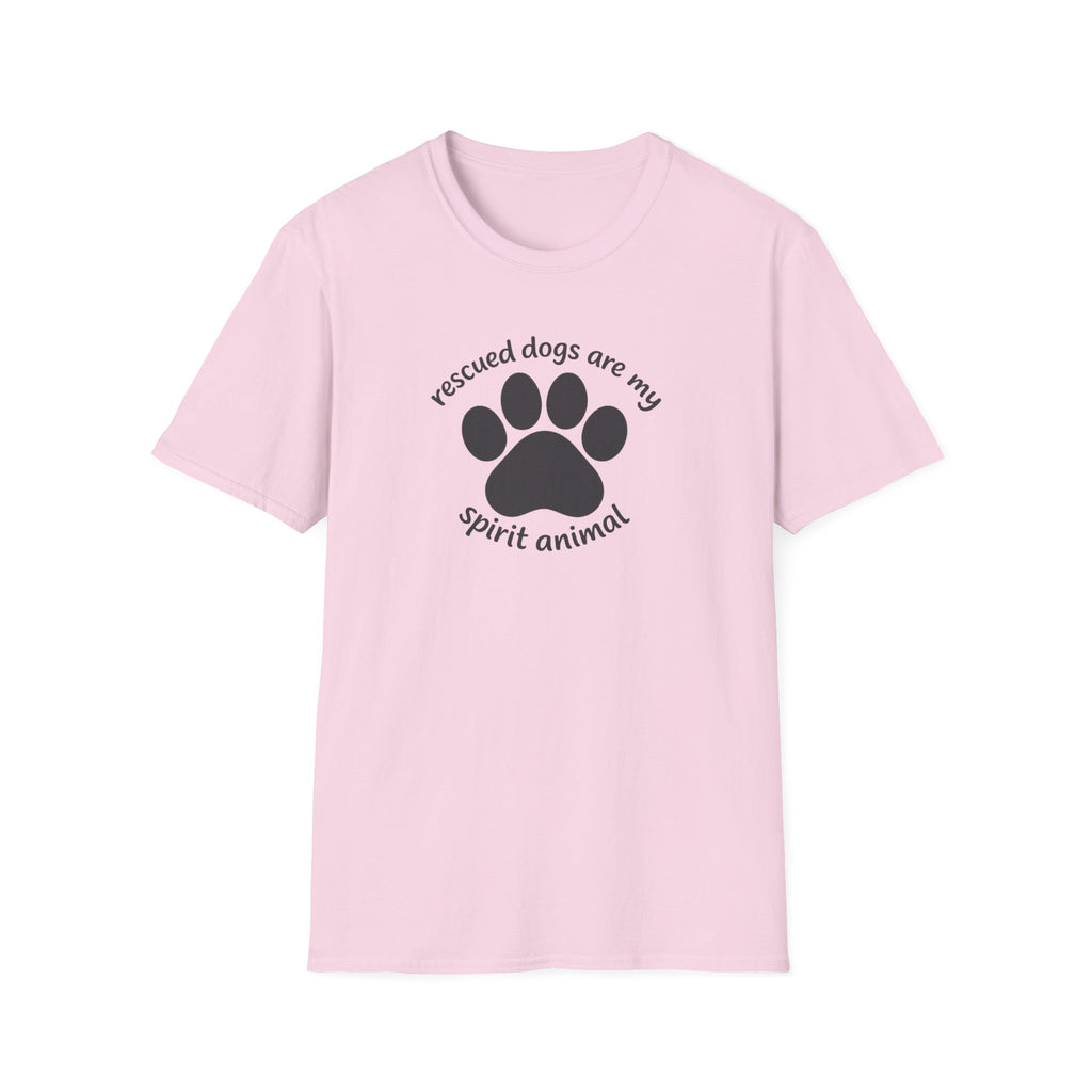 Rescued Dogs Are My Spirit Animal T-Shirt
